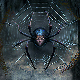 BrowserQuests monster depiction (Arachnea)