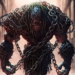 BrowserQuests monster depiction (Chain Golem)