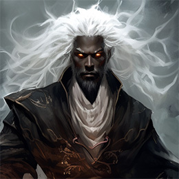 BrowserQuests monster depiction (Dark Elf Magic-User)