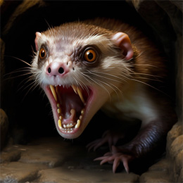 BrowserQuests monster depiction (Normal Ferret)