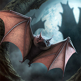 BrowserQuests monster depiction (Giant Bat)
