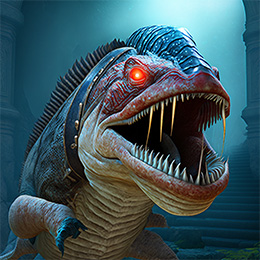 BrowserQuests monster depiction (Iron Snapper)