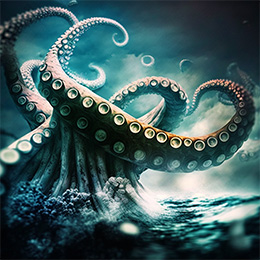 BrowserQuests monster depiction (Juvenile Kraken Tentacle)