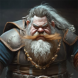 BrowserQuests monster depiction (Dwarven Bandit)