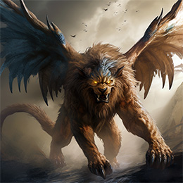 BrowserQuests monster depiction (Manticore)