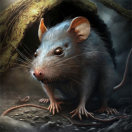 BrowserQuests monster depiction (Normal Rat)