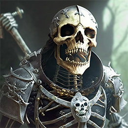 BrowserQuests monster depiction (Skeleton Hero)