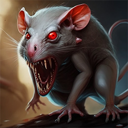 BrowserQuests monster depiction (Zombie Giant Rat)