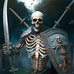 BrowserQuests monster depiction (Skeleton)